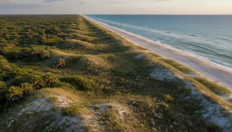 Coastal dune preservation reflecting environmental respect
