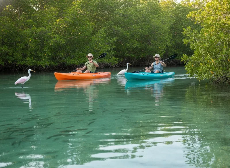 Eco-conscious exploration through Boynton Beach mangroves